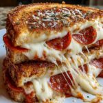Pizza Grilled Cheese Sandwich