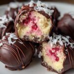 Raspberry Cheesecake Truffles