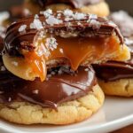 Salted Caramel Chocolate Cookies