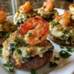 Seafood Stuffed Mushrooms