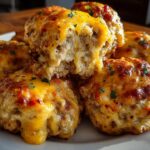 Spicy Sausage Cheese Balls