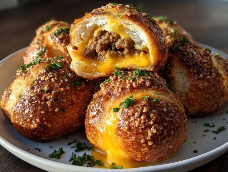 35-Minute Stuffed Pretzel Bombs That Will Blow Your Mind 2 Stuffed Pretzel Bombs