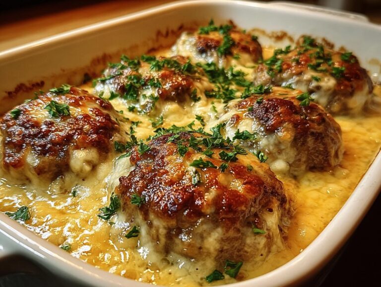 Amish Hamburger Steak Bake