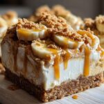 Biscoff Banana Pudding Bars