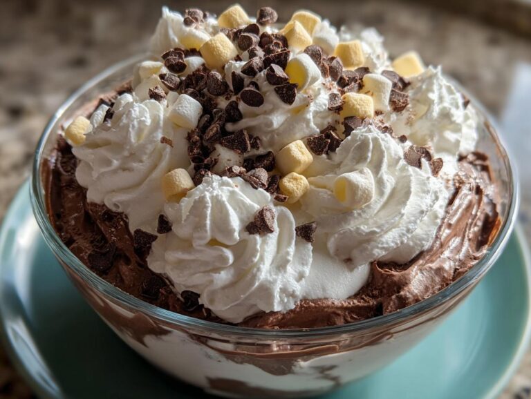 Chocolate Fluff Salad