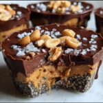 Decadent Chocolate Peanut Butter Chia Cups in 10 Minutes! 3 Chocolate Peanut Butter Chia Cups