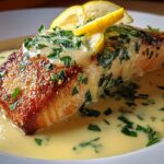 Creamy Lemon Garlic Salmon