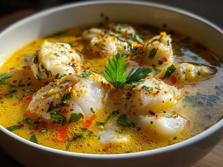 Lemon Fish Soup