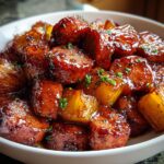 Pineapple Brown Sugar Sausages