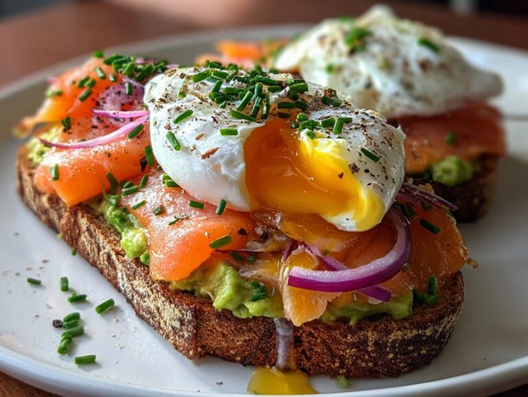 Smoked Salmon Avocado Toast