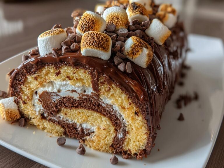 Smores Swiss Roll