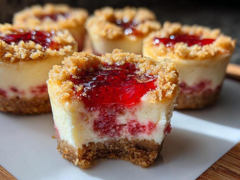 Irresistible Strawberry Crunch Cheesecake Bites in 3 Easy Steps 2 Strawberry Crunch Cheesecake Bites