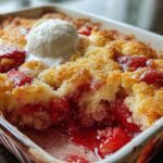 Strawberry Dump Cake