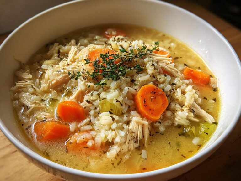 Turkey Rice Soup