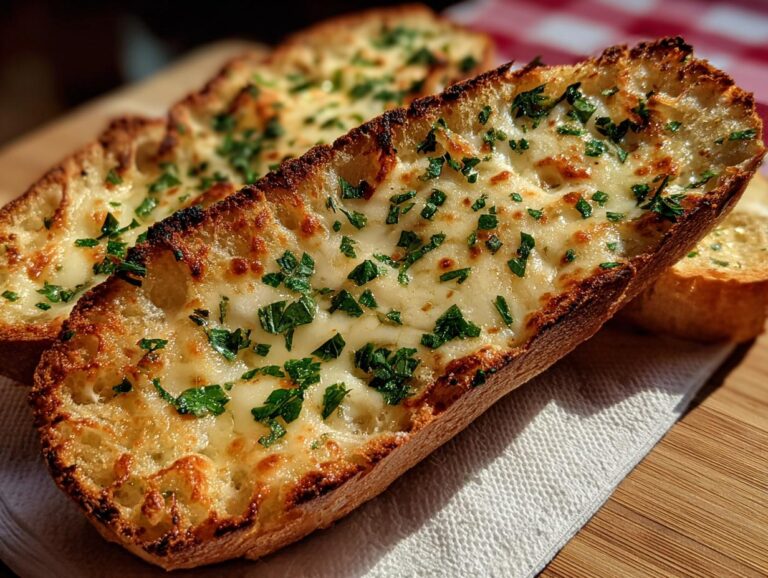 Ultimate Cheesy Garlic Bread
